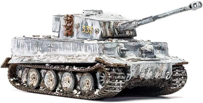 Airfix Model Tank - A02342 Tiger 1, Plastic Model Kits for Adults & Kids 14+, 1:72 Scale, Skill Level 1, WW2 Theme Military Models, World War 2 Tanks