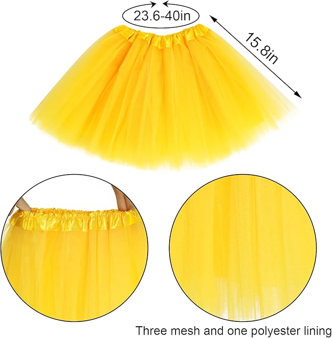 Kids 6 in 1 Costume Accessories 1970s 1980s Fancy Outfits and Dress for Cosplay Party Theme Party for Girl