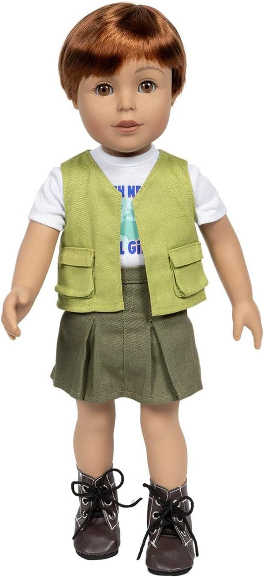 Adora 18" Rebel Girls Doll Collection - Inspired by Good Night Stories Rebel Girl Books - Premium Quality Soft and Movable Doll Body with Realistic Features - Innovator