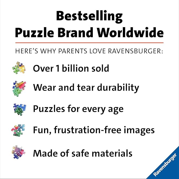 Ravensburger Underwater Wonders 100 Piece Jigsaw Puzzle for Kids - Fun and Educational Toy | Perfect Age Fit | Sustainable Wooden Pieces | Climate Pledge Friendly - 12972