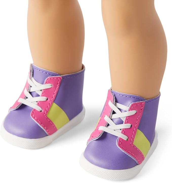 American Girl Truly Me 18-inch Doll #110 with Blue Eyes, Blonde Hair w/Highlights, Light Skin, T-shirt Dress, For Ages 6+