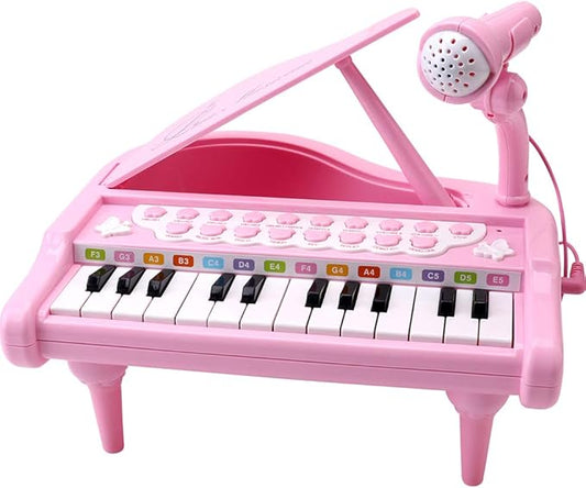 Amy&Benton Piano Music Toy Baby for Toddlers Pink for Girls 1-3 Girl First Birthday Gift for 1 2 3 Years Old Girl 1st Birthday Toy Presents for Girl 1 2 3+ Girl Kids Gift