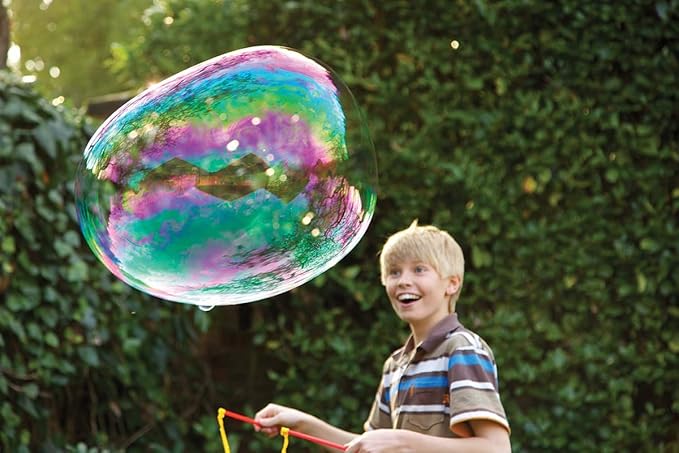 4M Toysmith: Bubble Science, Bubble Making Science Kit, Includes Recipes to Make Your Own Bubble Mixture, For Boys & Girls, Ages 5 and up