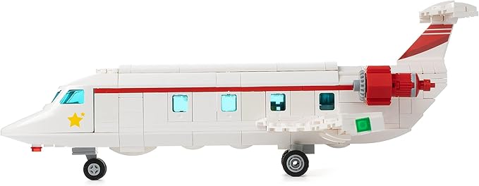 Airplane Building Block Set (633 Pieces). Aviation Series Building Blocks for Kids and Adults