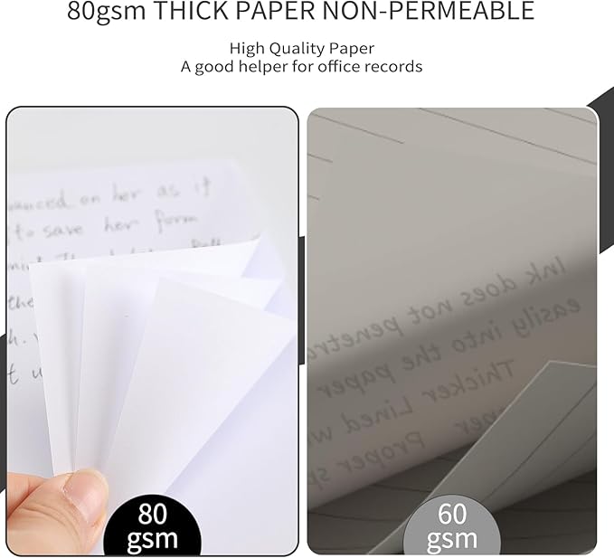6 Pack Note Pads Memo Pads Small Notepad 50 Sheets 4X6 note pad Scratch Pads for Writing Blank Scratch Pads (6)