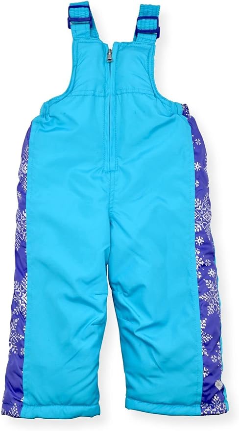 Arctic Quest Little Girls Bib Snow Pants and Ski Jacket Water-Resistant Snowsuit For Kids Winter Jacket For Girls