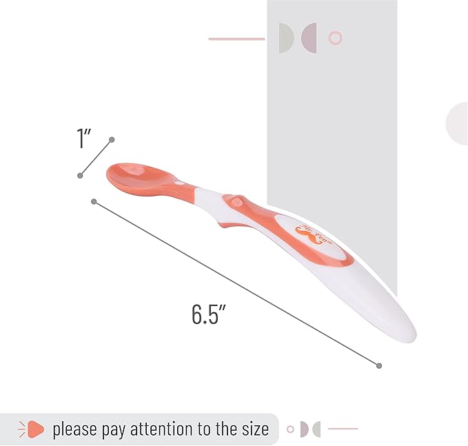 Mr. Pen- Baby Spoons, 6 Pack, Soft-Tip Silicone Baby Spoon, Silicone Spoons Baby, Spoon for Baby, Baby Spoons First Stage, Infant Feeding Spoons, Baby Food Spoons, Baby Feeding Spoon, Toddler Spoon