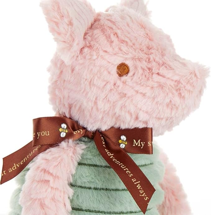 KIDS PREFERRED Baby Classic Winnie the Pooh and Friends Stuffed Animal, Piglet, 9 inch (Pack of 1)