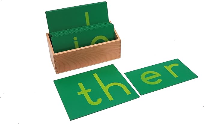 Adena Montessori Lower Case Double Sandpaper Letters