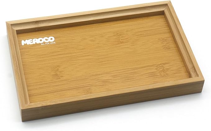 MEROCO Lock and Key with Wood Tray Set Fine Motor Skill Sorting Learning Toys Travel Games for Toddlers 3-5 Years