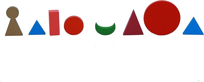 Adena Montessori Basic Wooden Grammar Symbols with Box Montessori Grammar Learning Language Development Materials