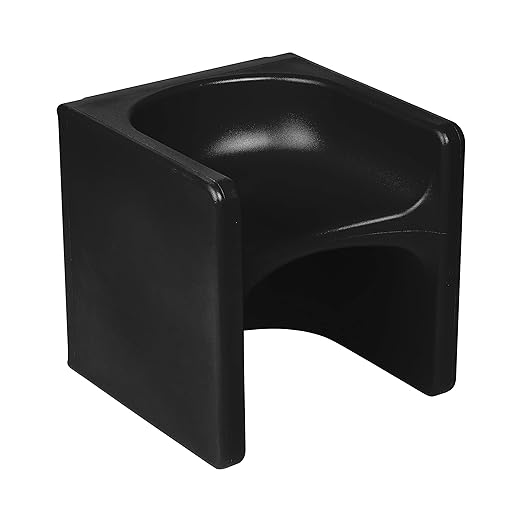 ECR4Kids Tri-Me 3-In-1 Cube Chair, Kids Furniture, Black