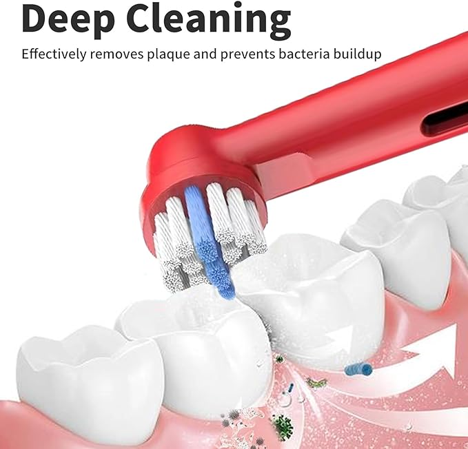 16pcs Kids Replacement Heads Compatible with Braun Oral B Kids Electric Toothbrush, Ultra Soft Bristles