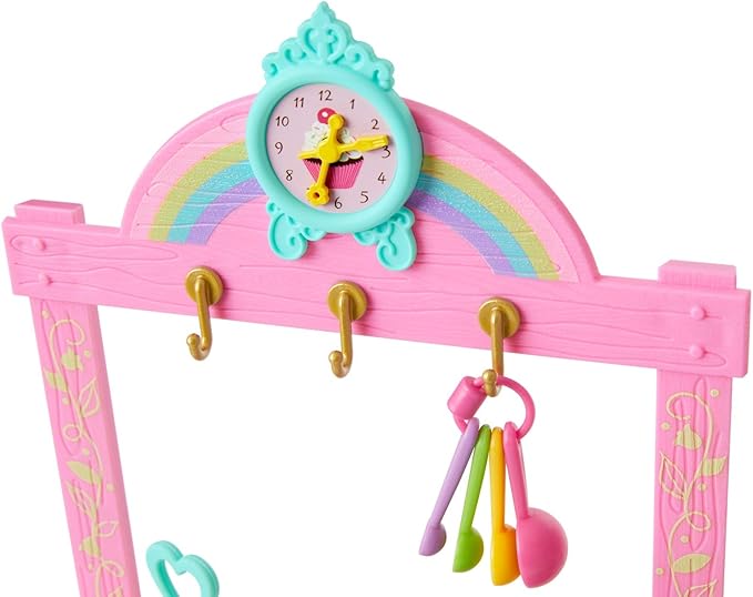 American Girl WellieWishers 14.5-inch Doll Birthday Cupcake Kitchen Playset with Oven and Baking Equipment, For Ages 4+