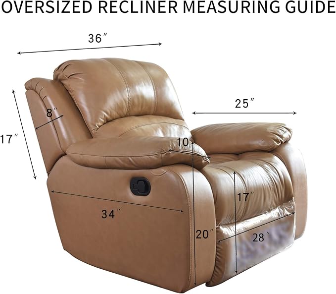 PureFit Reversible Quilted Sofa Cover, Water Resistant Slipcover Furniture Protector, Washable Couch Cover with Non Slip and Elastic Straps for Kids, Dogs (Oversized Recliner, Peacock Blue/Beige)