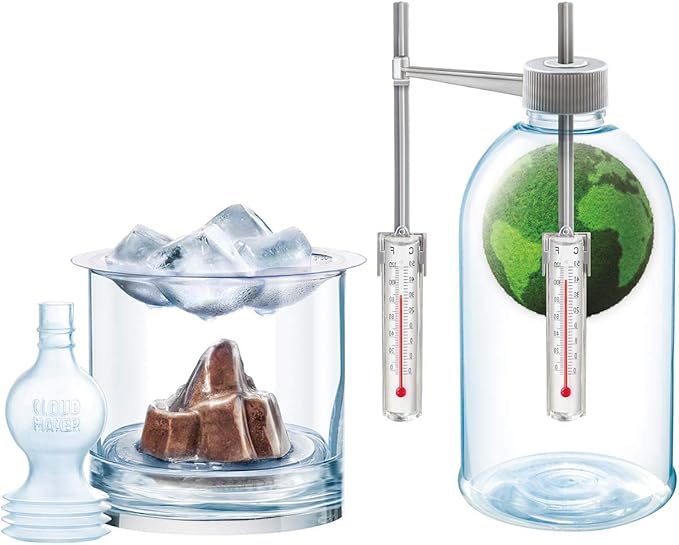 4M Toysmith: Green Science Kits Weather Science Kit, Exciting Activity to Help you Understand How our Weather Works, STEM, Mini Observatory, For Boys & Girls Ages 8 and up