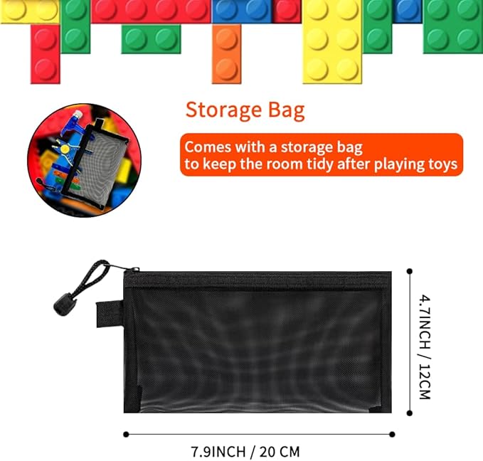 5-in-1 Motor Kit Compatible with Lego Technic：M Motor,Battery Box,2.4G Receiver,Remote Control， with Building Block Tool Kit：Brick Separator, Multi-Use Hammer, Block Pliers