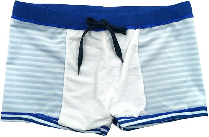 Aivtalk Kids Boys Swimming Trunks Swim Boxer Shorts Underpants Stripe