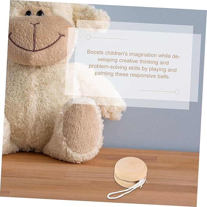 30 pcs Control Responsive Beginners Art Bearing Prizes Blank Xmas Boys and Favors Funny Children Birthday Stuffers Wood Wooden Craft Hand Party Bag Adults Unfinished