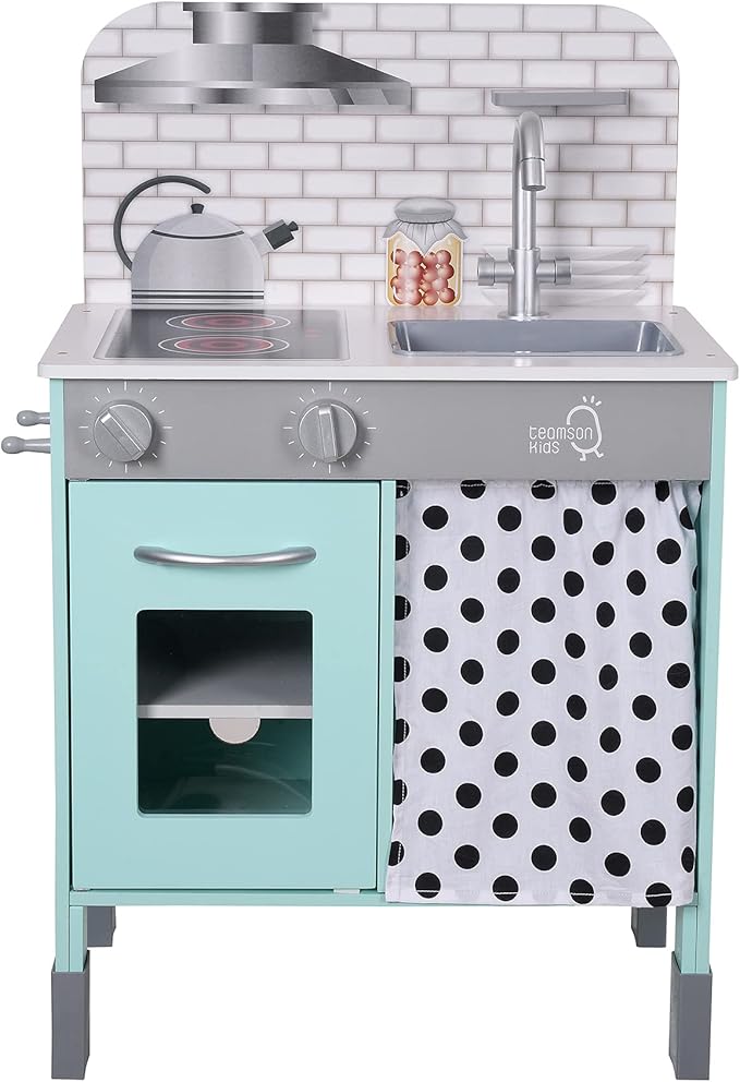 Teamson Kids - Little Chef Philly Modern Play Kitchen - Mint