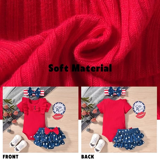 Aalizzwell Newborn Infant Baby Girls Summer Outfit