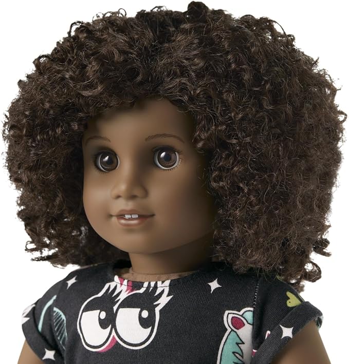 American Girl Truly Me 18-inch Doll Show Your Wild Side Outfit with T-shirt Dress and High-Top Sneakers, For Ages 6+