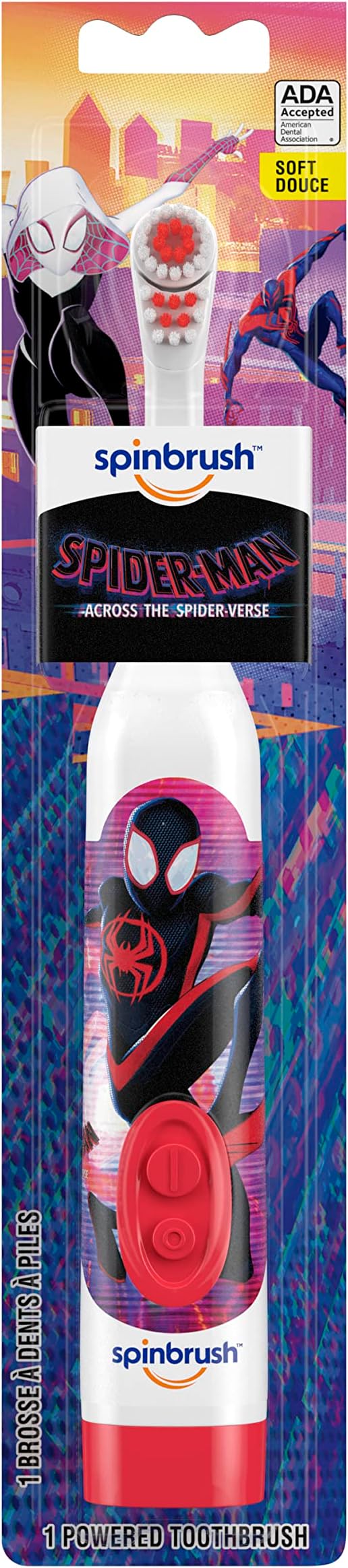 Arm & Hammer Kid’s Spinbrush Spiderman Powered Toothbrush, 1 count