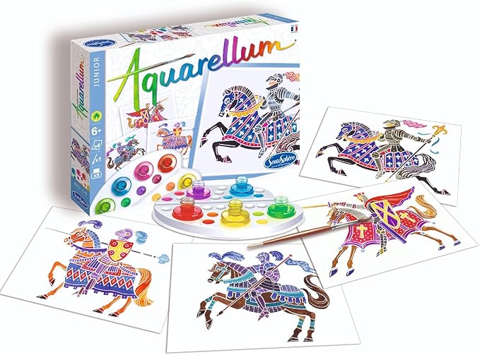 3900695 "Aquarellum Junior Knights Painting Set