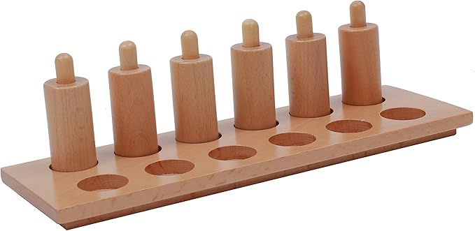 Adena Montessori Pressure Cylinders Elementary Montessori Materials for 3 Year Old