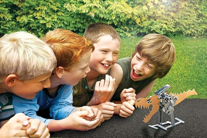 4M Green Science Solar Robot Kit - Green Energy Robotics, Eco-Engineering - STEM Toys Educational Gift for Kids & Teens, Girls & Boys (Packaging May Vary), Multi