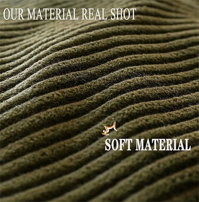 LPMOERA Stuffed Animal Storage Bean Bag Chair Cover (No Filler) for Kids and Adults.Pets Dogs/Cats Lazy Beds.Soft Premium Corduroy Stuffable Bean Bag for Organizing Children Plush Toys or Memory Foam