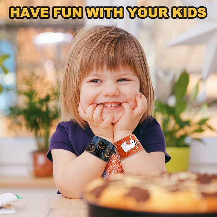 48 PCS Christmas Slap Bracelets Christmas Toys for Kids Boys Girls Toddlers Christmas Party Favors Stocking Stuffers Gifts