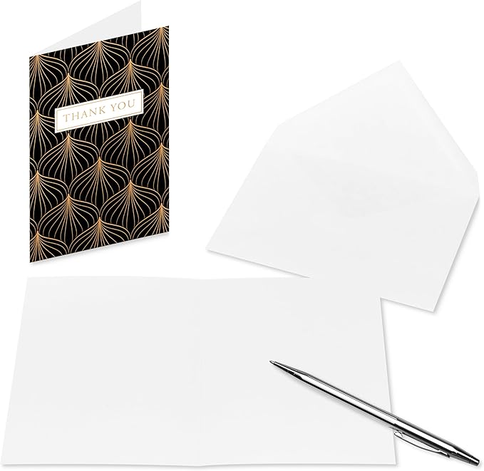 American Greetings 48-Count Blank Wedding Thank You Cards with Envelopes