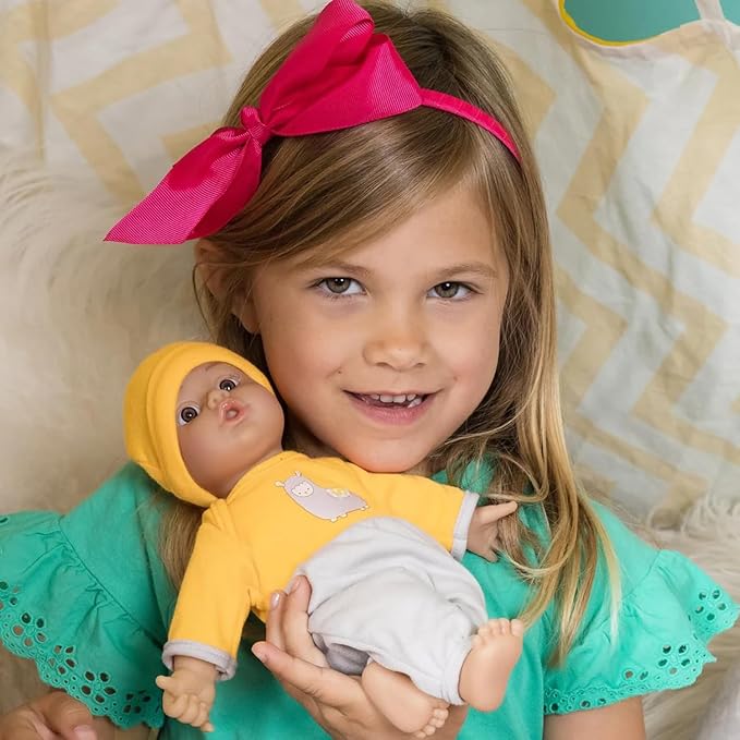 Adora Amazon Exclusive Sweet Babies Collection, 11” Soft and Cuddly Boy Baby Doll Machine Washable, Birthday Gift For Ages 1+ - Baby Llama