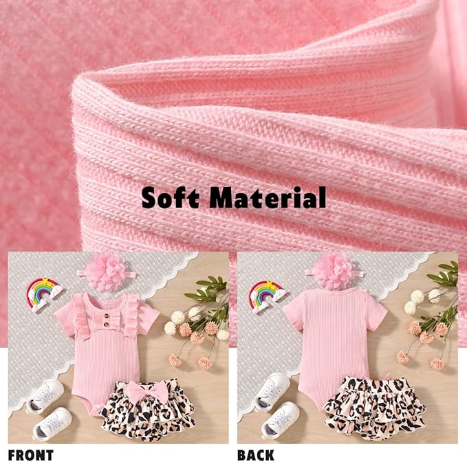 Aalizzwell Newborn Infant Baby Girls Summer Outfit