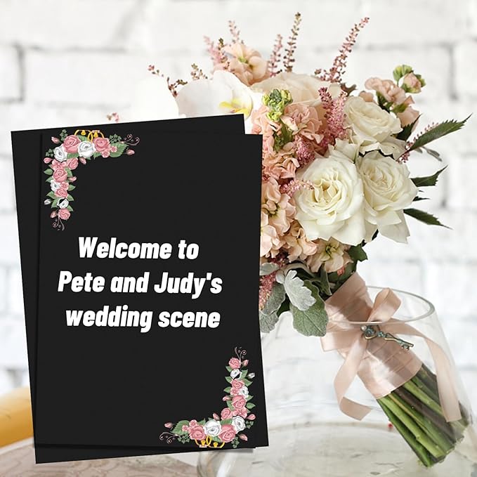 5" x 7" Black Cardstock, 300 Pack Black Thick Paper Cardstock Blank Black Cards Stock for Invitations, Greeting Cards Making, Postcards, Photos, 250GSM Thick Paper