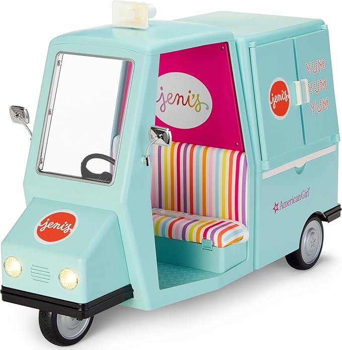 American Girl x Jeni's Full of Flavor Ice Cream Truck for 18-inch Dolls (Dolls Sold Separately)