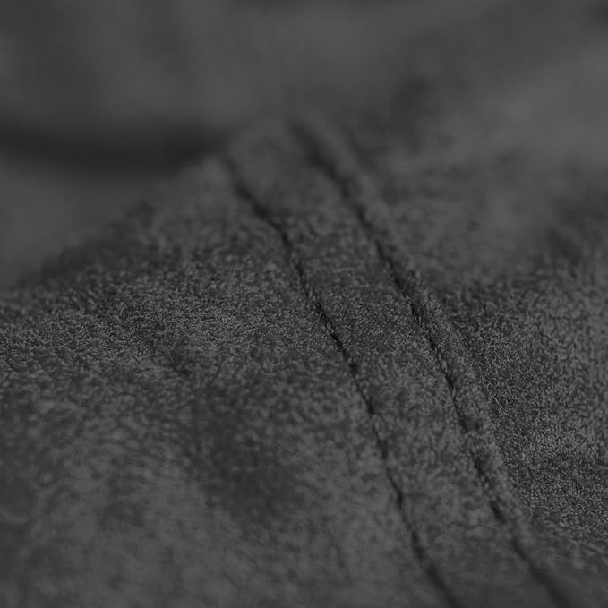 Chill Sack Bean Bag Chair: Giant 6' Memory Foam Furniture Bean Bag - Big Sofa with Soft Micro Fiber Cover, Charcoal