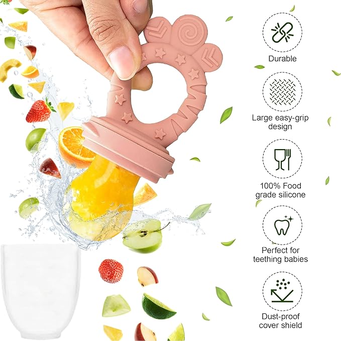 Silicone Baby Feeding Set - BPA-Free - Baby Led Weaning Supplies, Complete Kit toddler eating essentials – Empower Your Little One's Independence with LimOr's baby essentials 6-12 months (Pink)