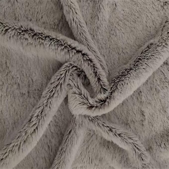 7ft Giant Bean Bag Chair Cover （No Filler） Soft PV Fur Bean Bag Sofa Portable Living Room Furniture Lazy Sofa Bed Cover for Adults Kids (Orange, 6ft)