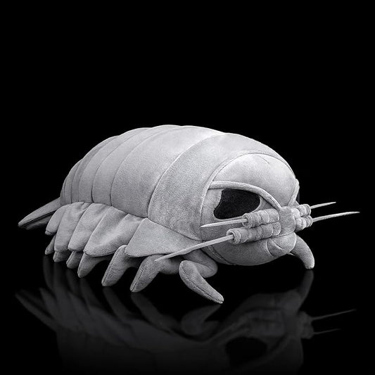 ZHONGXIN MADE Large Isopod Plush - Lifelike 20” Isopod Weigted Stuffed Animal, Realistic Bathynomus Giganteus Arthropod Insect Plushie, Soft Crustaceans Animals Toys Model Dolls Gifts for Kids