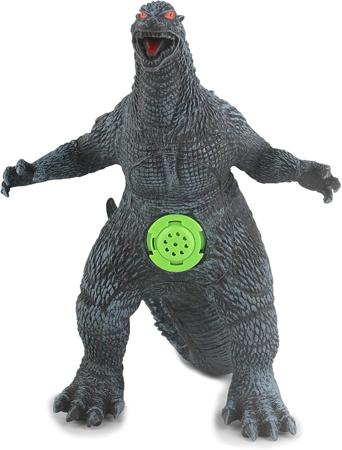 18''X12''X7'' Standing Dinosaur Model Action Figures Soft Touch Vinyl Plastic Dino Toy for Kids Boys (Grey with Sound)