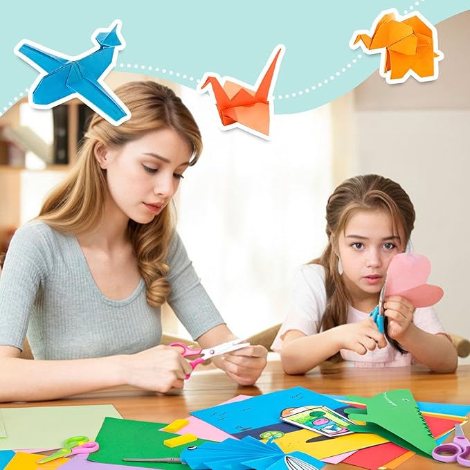 3 otters 235 Sheets Colored Cardstock Paper Bulk, 150GSM Construction Paper Assorted Colors, Kids School Supplies