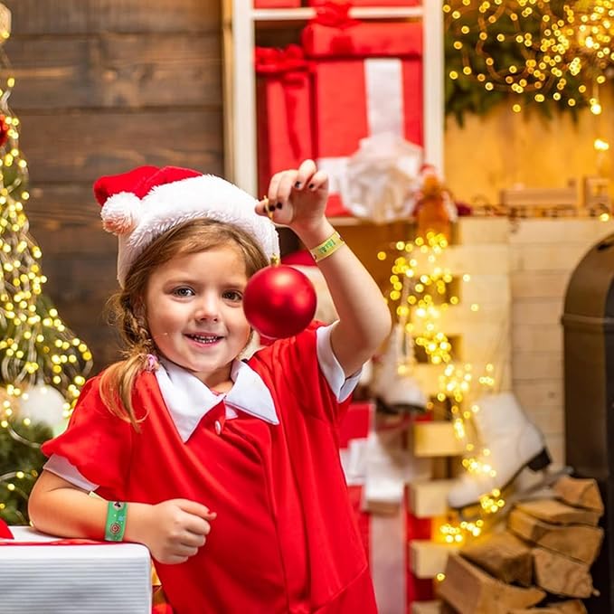 36 PCS Slap Bracelets Christmas Party Favors,Bulk Snap Bracelet Party Favors Supplies for kids&teens Gifts Teacher Classroom School Favors Prizes Christmas Gift