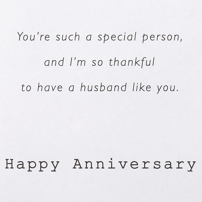 American Greetings Anniversary Card for Husband (Proud of the Man You Are)