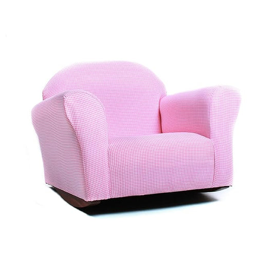 Keet Bubble Kids Rocking Chair, Roundy Rocking Kid's Chair, Comfortable and Durable Rocking Chair for Kids, Easy to Coordinate, Stylish Child Rocking Chair, Kids Rocking Chairs, Ages 2-5 Years, Pink