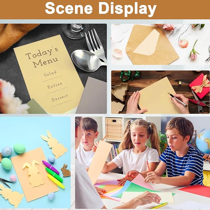 28 Sheets Shimmer Cream Cardstock 8.5 x 11 Off White Paper, 250gsm/92lb Premium Ivory Card Stock for DIY Cards Making, Greeting Cards, Wedding Invitations, Menus, Certificate Paper