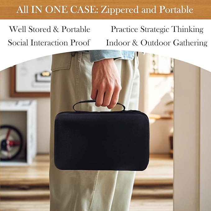 4 Player Games, Mexican Train Dominoes Set with Numbers, 4 Wooden Racks, 91 Tiles, Portable Case, D12 Dominos Set for Adults, Board Game for Adults, Easter Basket Stuffers, Easter Gifts for Men Women