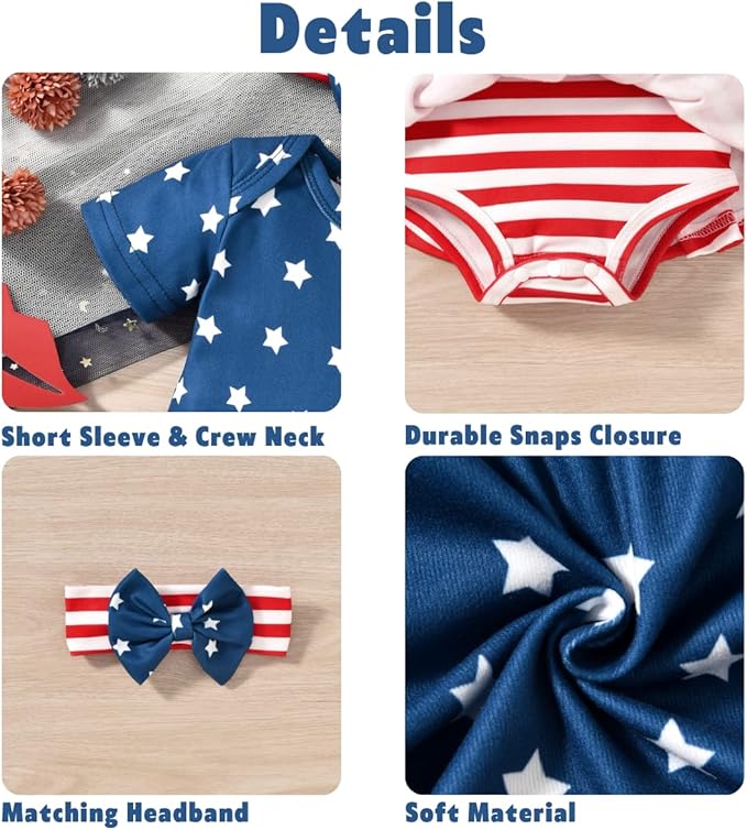 Aalizzwell Newborn Infant Baby Girls Bodysuit Dress