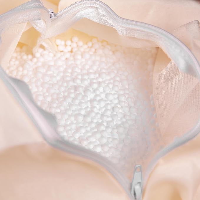 Flash Furniture Dillon Small Bean Bag Chair for Kids and Teens, Foam-Filled Beanbag Chair with Machine Washable Cover, Gray